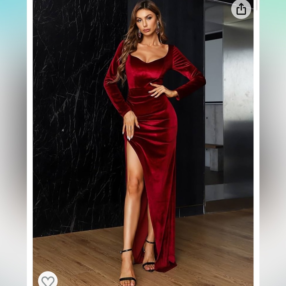 NWT Miss Ord Velvet Dress